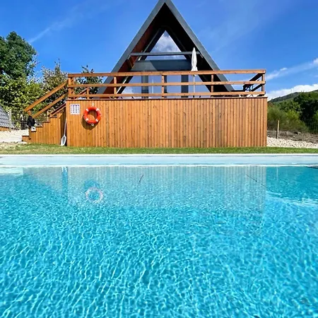 Luna In Rio Escapadinha No Geres, A-frame Aconchegante Vista Rio E Montanha Aquecimento, Total Privacidade Domek alpejski