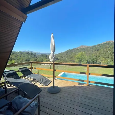 Luna In Rio Escapadinha No Geres, A-frame Aconchegante Vista Rio E Montanha Aquecimento, Total Privacidade Domek alpejski