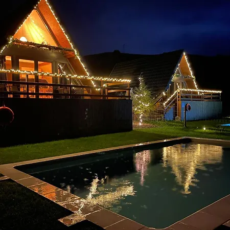 Domek alpejski Luna In Rio Escapadinha No Geres, A-frame Aconchegante Vista Rio E Montanha Aquecimento, Total Privacidade *