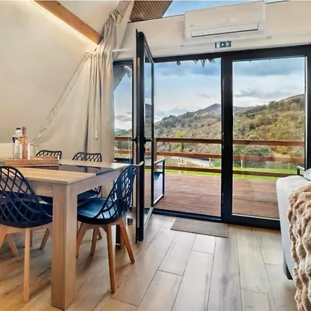 Chalet Luna In Rio Escapadinha No Geres, A-frame Aconchegante Vista Rio E Montanha Aquecimento, Total Privacidade