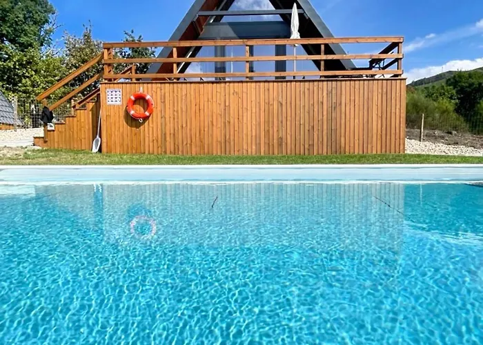 Luna In Rio Escapadinha No Geres, A-frame Aconchegante Vista Rio E Montanha Aquecimento, Total Privacidade Chalet