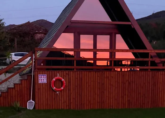 Chalet Luna In Rio Escapadinha No Geres, A-frame Aconchegante Vista Rio E Montanha Aquecimento, Total Privacidade Ponte da Barca